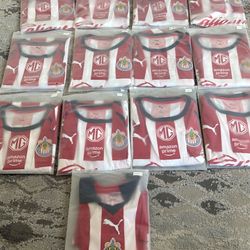 Playeras Firmadas De Jugadores De Las Chivas De Guadalajara 