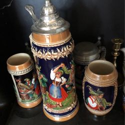 German Beer  Mugs  Different  Size   $20-50