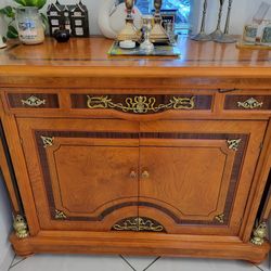 Antique-style wooden cabinet