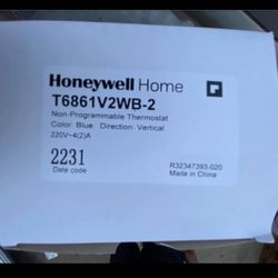 Honeywell Home Thermostat 