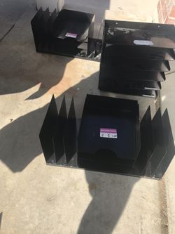 Letter paper organizers
