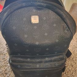 MCM Authentic Studded Backpack