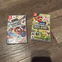 Super Mario Bros U Deluxe And Super Mario party
