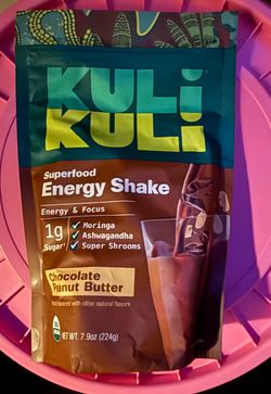 Kuli Kuli Superfood Energy Shake Chocolate Peanut Butter