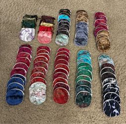 Bulk Lot Silk Jewelry/Coin Purses and Pouches