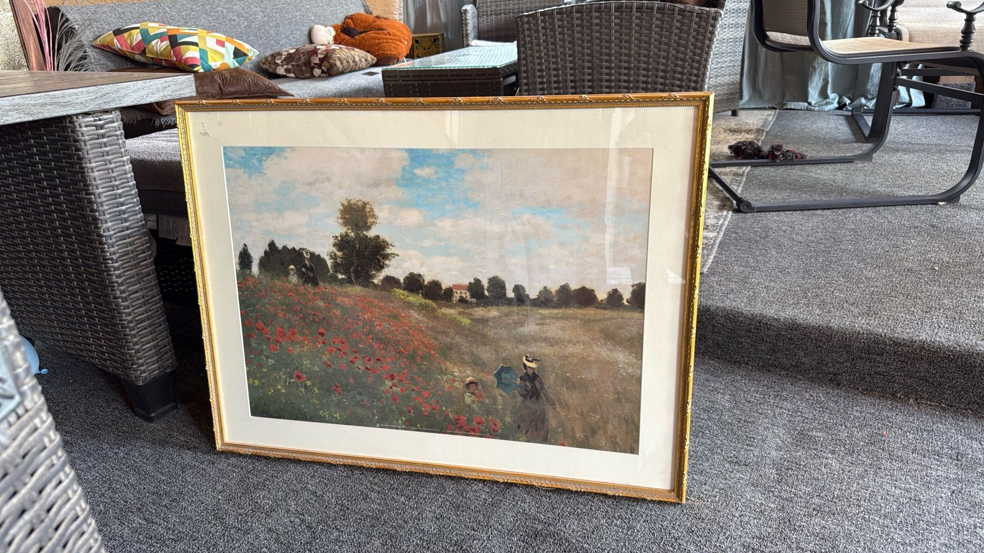 Claude Monet frame print 30x25