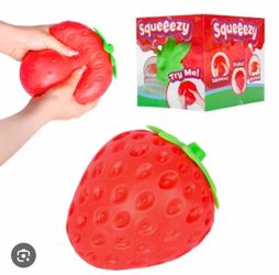 Viral Squeeezy Strawberry Toy
