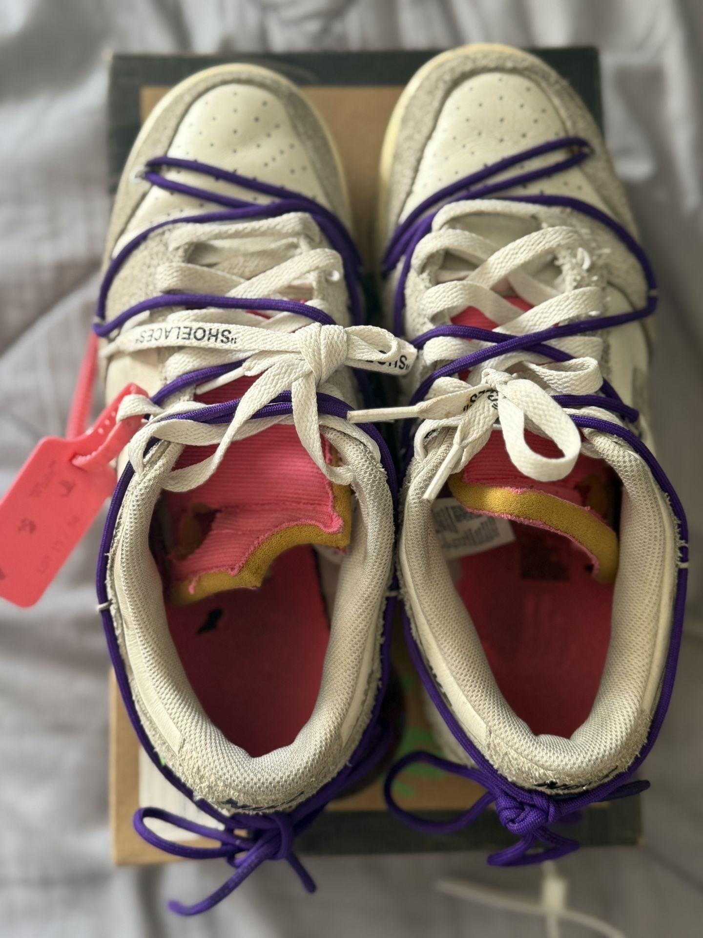 Offwhite sneakers size 8