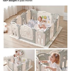 Fortella Cloud Castle Foldable Baby Play Pen