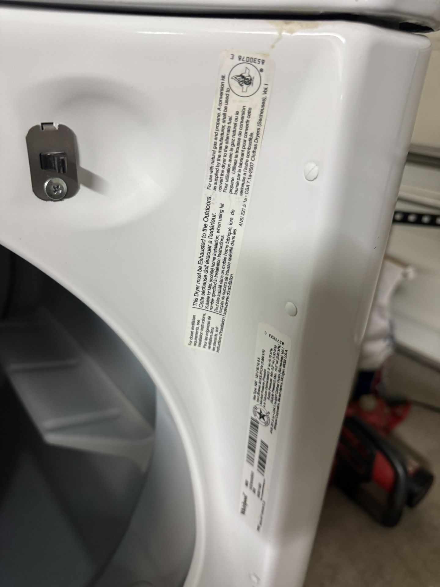 Washer And Dryer