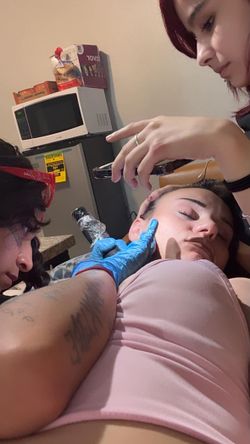 Tattoo artist marley