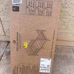 New Dream On Me Sleigh Toddler Bed Frame (no Mattress)