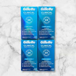 Gillette Clinical Clear Gel Deodorant for Men Cool Wave 1.6oz