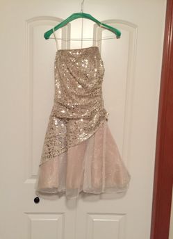 Gold sequin party dress size 3/4