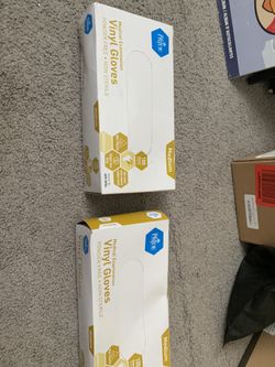 Vinyl gloves 2 packs