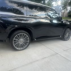 24 In Asanti Rims/Tires (4)