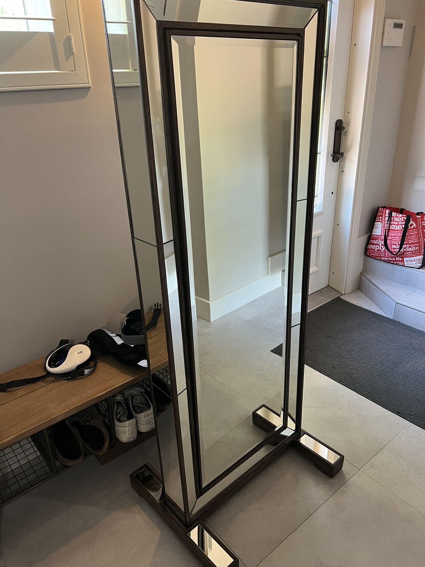 Jewelry Armoire - Mirrored