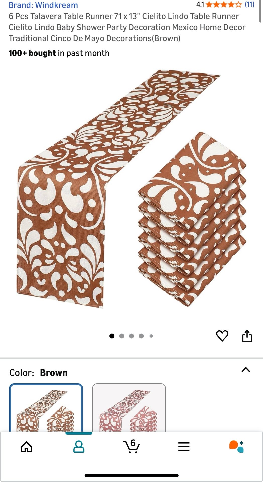 Cielito Lindo Table Cloth And Runners