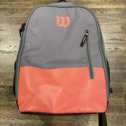 Wilson Tennis Backpack Bag Racket