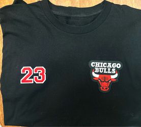 back chicago bulls shirt