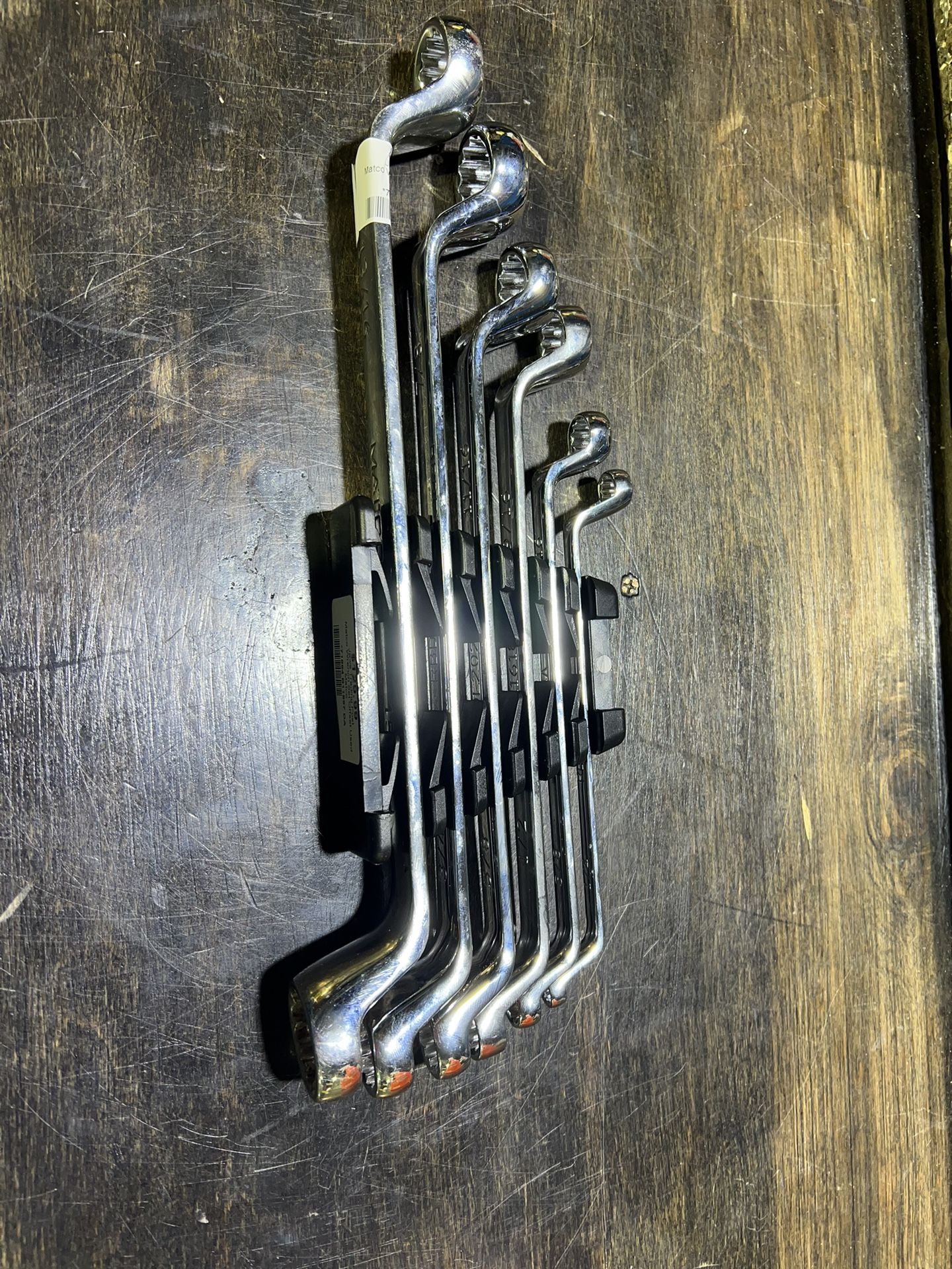 6pc Matco Wrech Set pick up only selling as set only many other tools for sale as well!