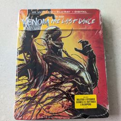 BRAND NEW Venom: The Last Dance Steelbook 4K Blu-ray