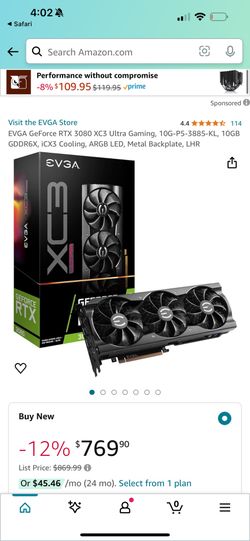 Evga Rtx 3080