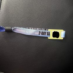 III Points Wristband 2 DAY GA