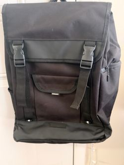 Giant Black Cycling Pannier backpack