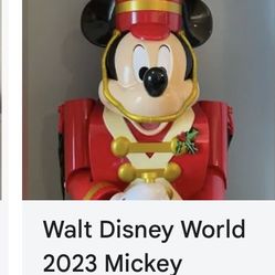 Walt Disney World 2023 Christmas Mickey Popcorn Bucket – Exclusive 