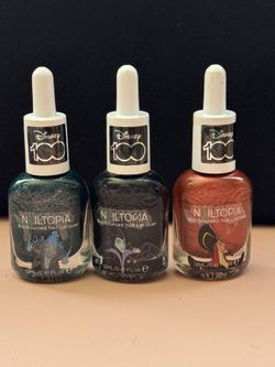 Nailtopia villains Nail Polish From Disney