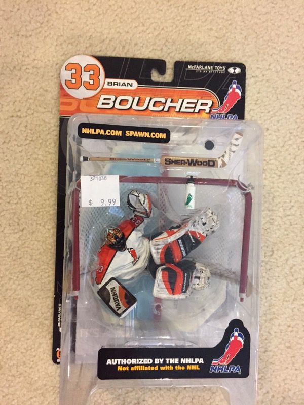 2000 McFarlane NHLPA Series 2 Brian Boucher NHL Hockey Goaltender Action figure