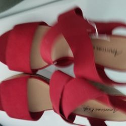 New American Eagle Red brand New wedges size 10