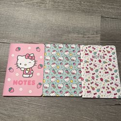 Hello Kitty Notebook Trio