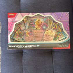 Mimikyu Ex & Alcremie Ex Premium Collection 