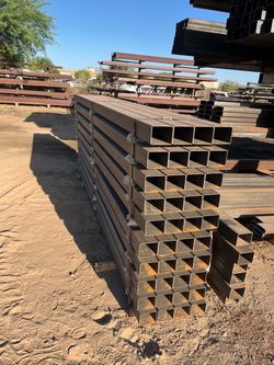 Steel post 4x5