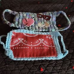 Heart Hands Face Mask