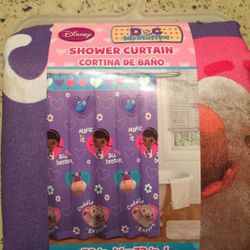 DOC MCSTUFFINS SHOWER CURTAIN