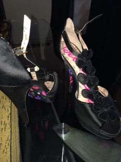 Black heels