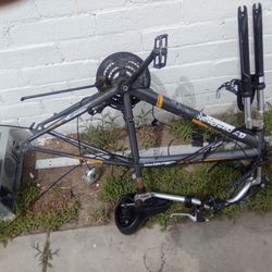 Bike parts and gas blowers