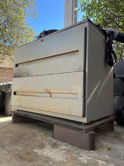 Heavy Duty Steel 2-Drawer Tool Cabinet / Garage Tool Storage