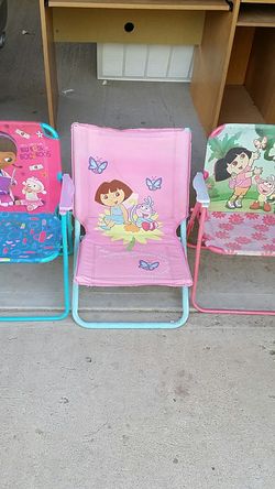 Sillas para niña las 3 por 12.00 dlls