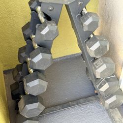 Weights With Rack