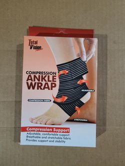 Total Vision Compression Ankle Wrap 