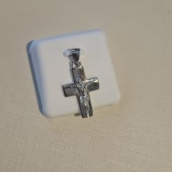 Sterling Silver Jesus cross