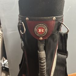 Golf Bag And Clubs