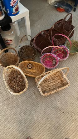 11 Asstd. Baskets But 7 Different Shapes and Designs