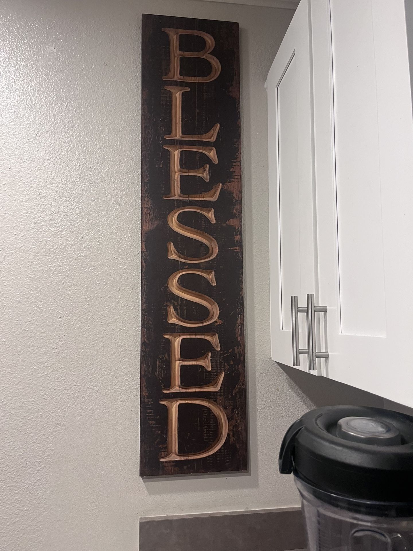 Wood Wall Decor Blessed