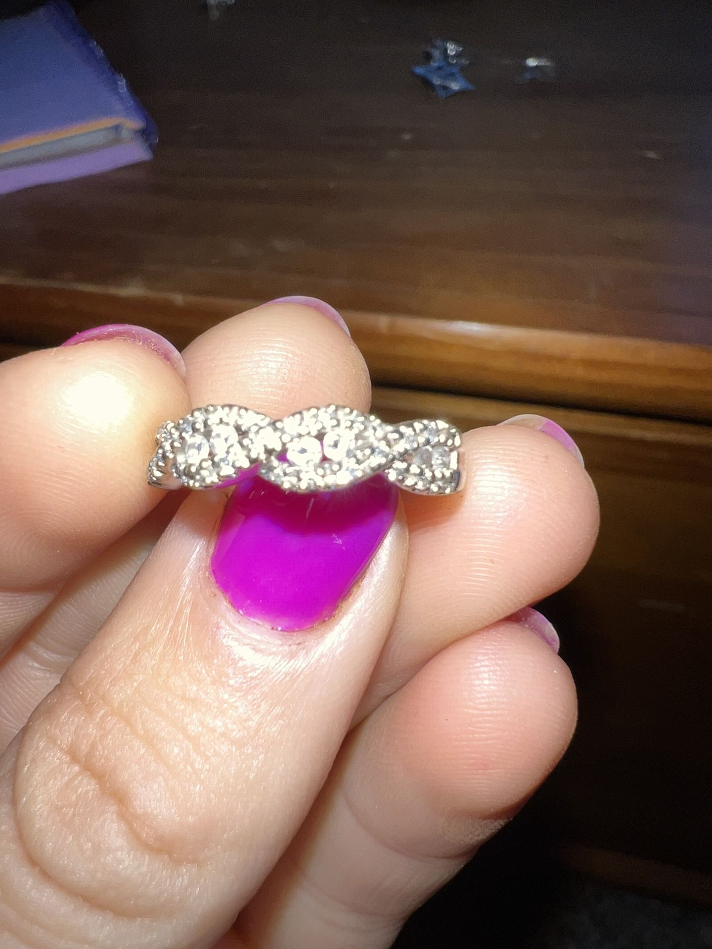 Engagement / Wedding Ring 10k White Gold