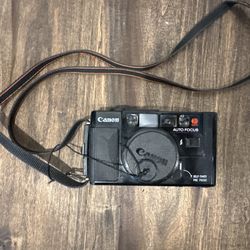 Canon AF35M Autoboy Black Point & Shoot 35mm Film Camera 